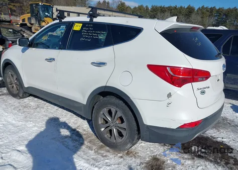2014 Hyundai Santa Fe Sport 2.4L from USA, damaged, VIN 5XYZTDLB1EG202401